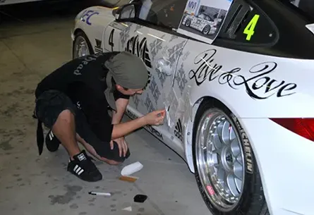 Car Wrapping | ARAXA Racing | Porsche 911-GT3 Racing Series
